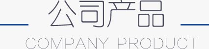 公司产品